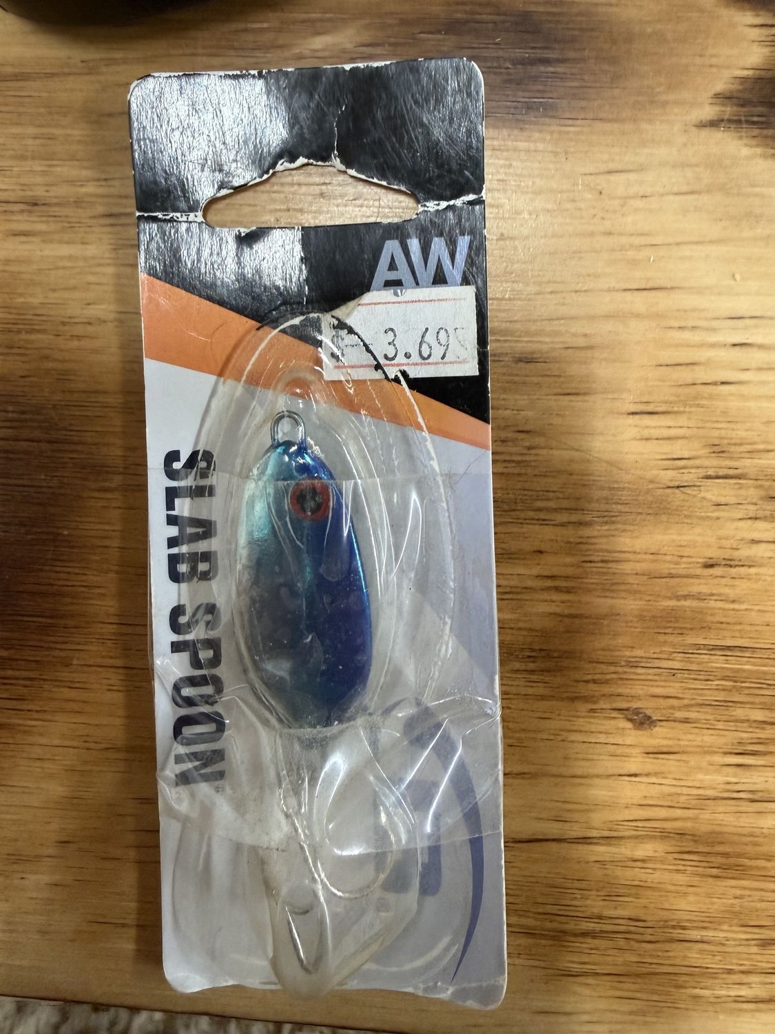 SLAB SPOON BLUE/SILVER