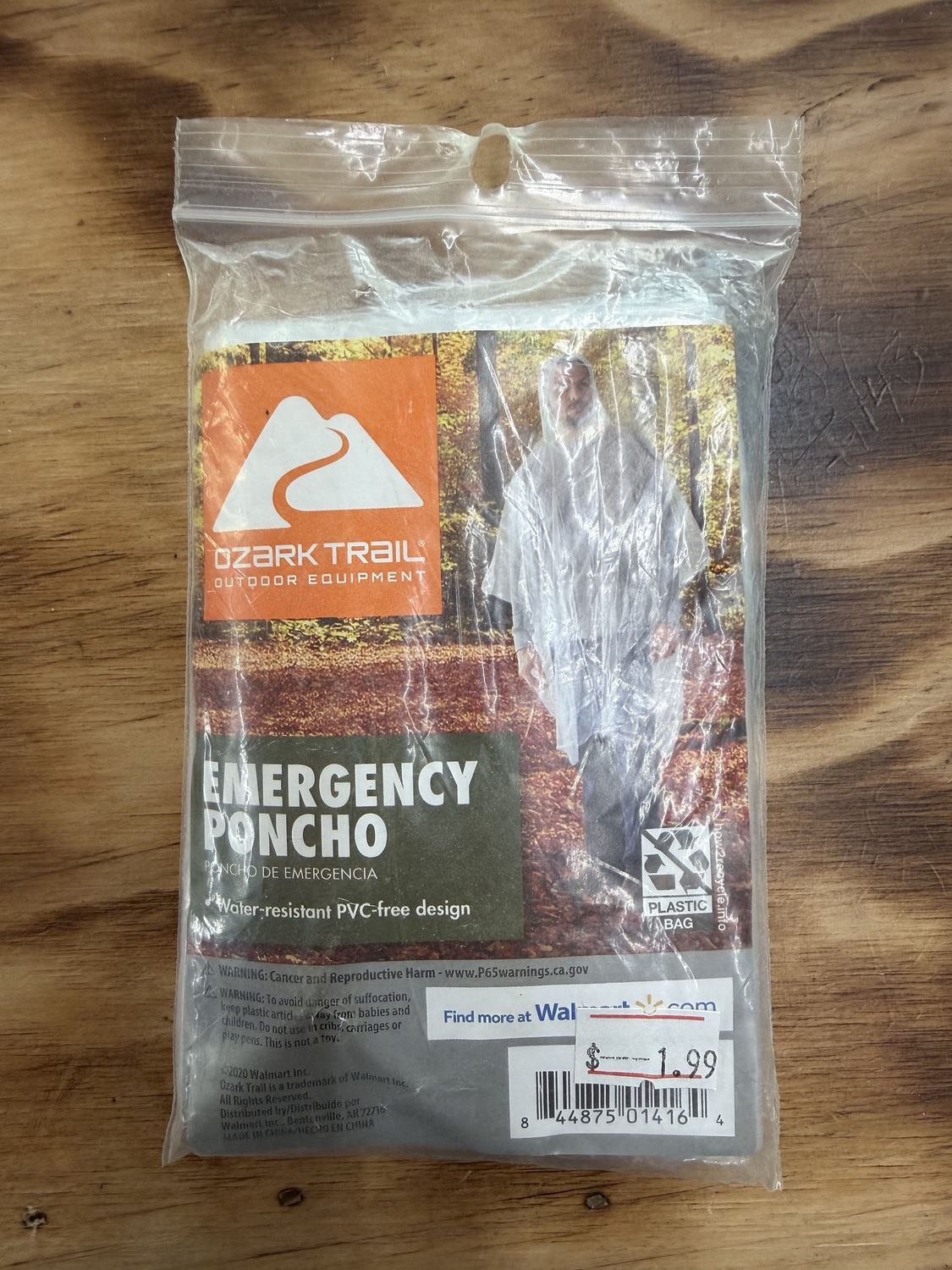 EMERGENCY PONCHO