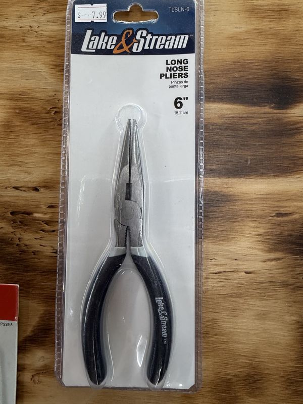 LAKE AND STREAM 6" LONG-NOSE PLIERS