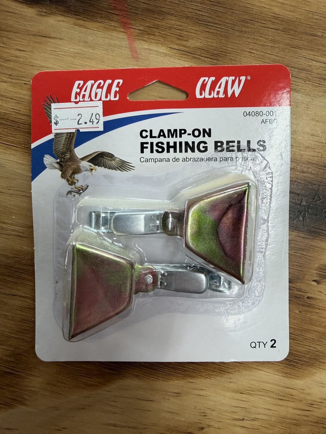 CLAMP ON FISHING BELLS
