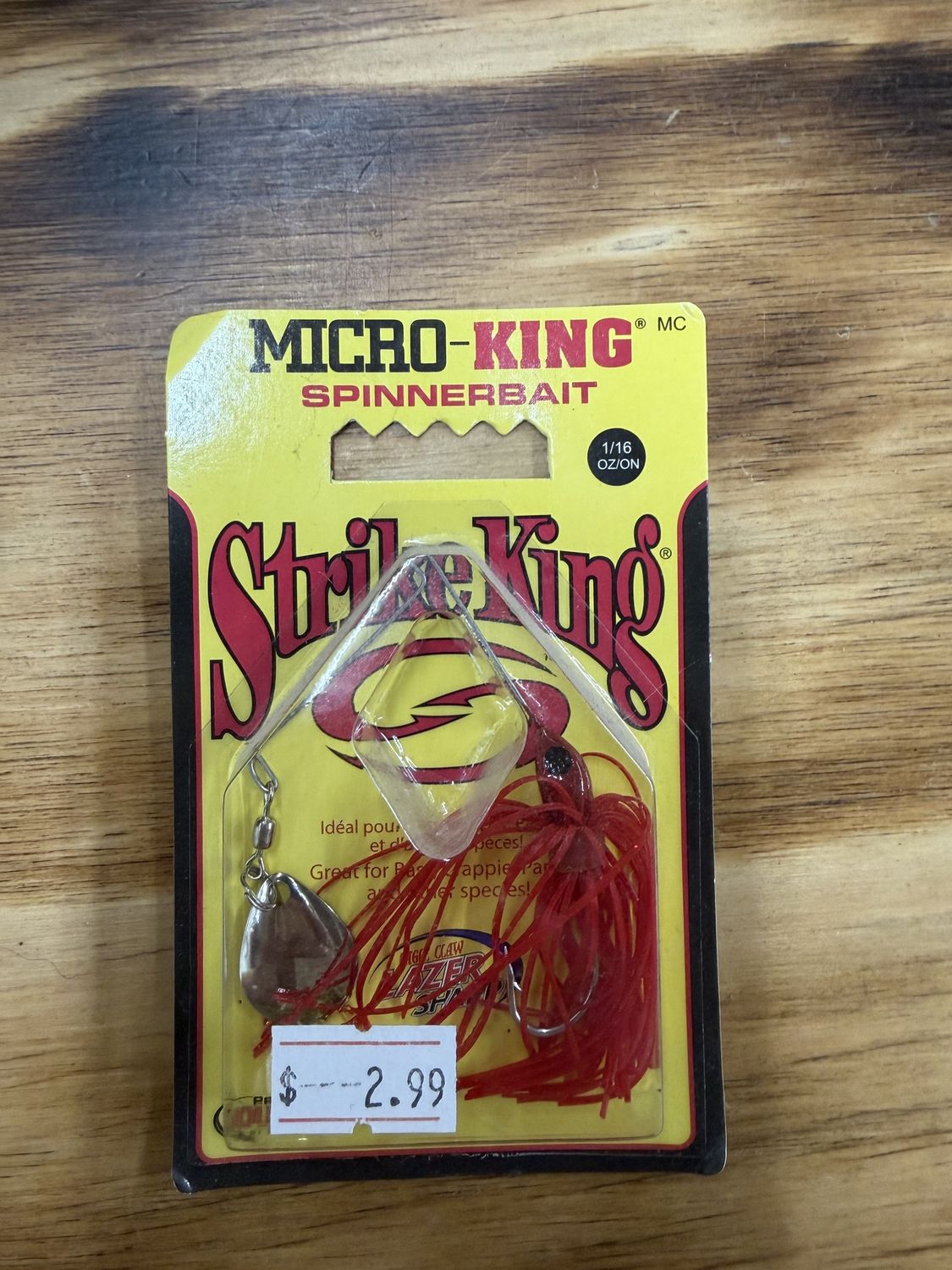 MINI KING RED W BLACK EYES