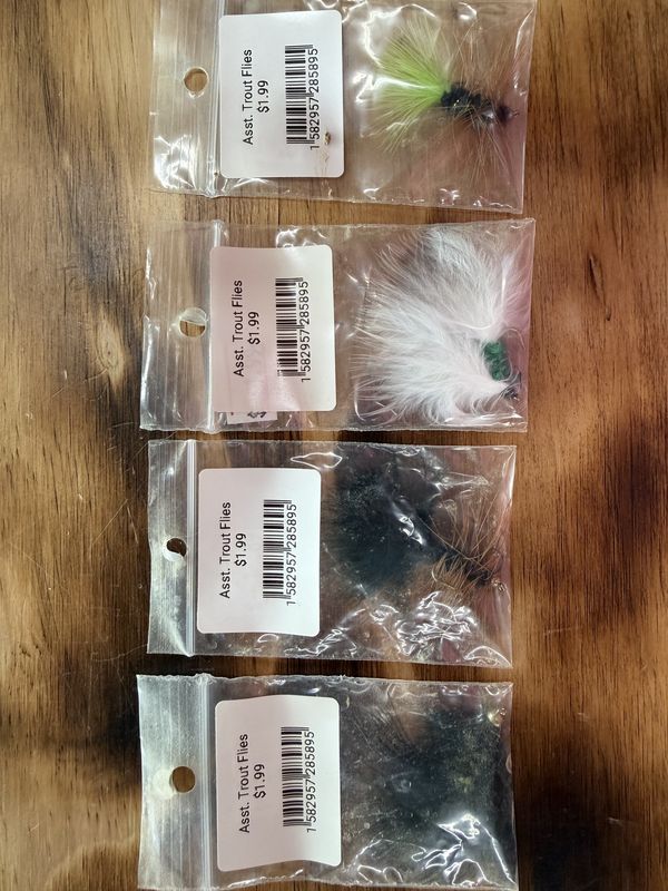 ASST TROUT FLIES
