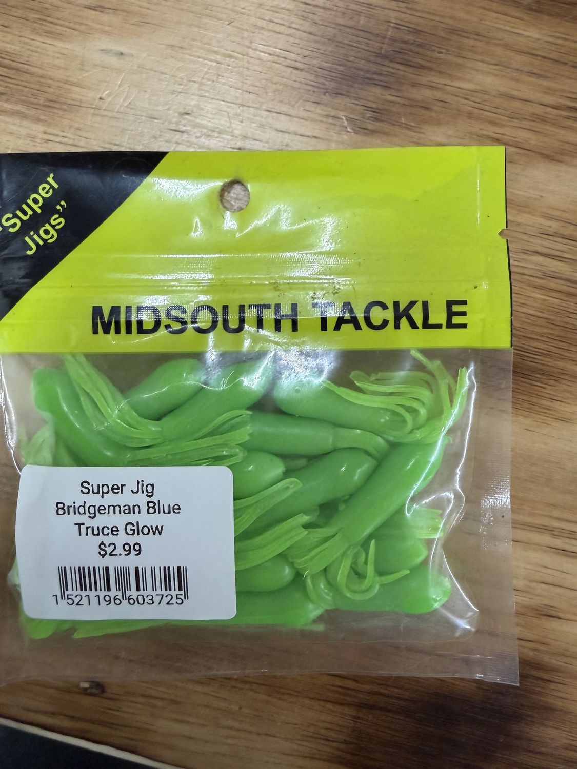 SUPER JIG BRIDGEMAN BLUE TRUCE GLOW