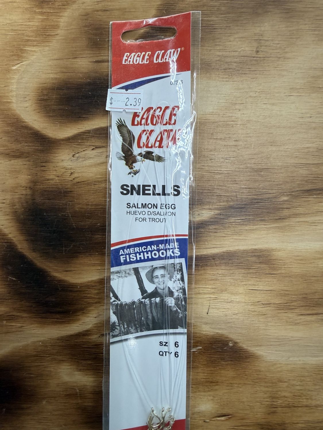 SALMON EGG SNELLS SZ 6