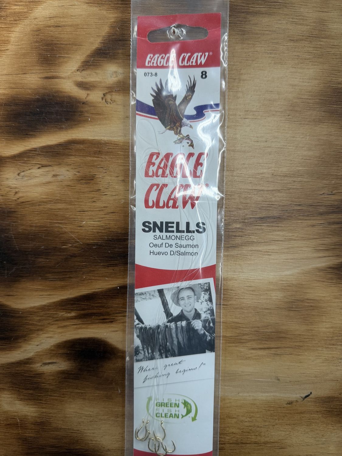 SALMON EGG SNELLS SZ 8
