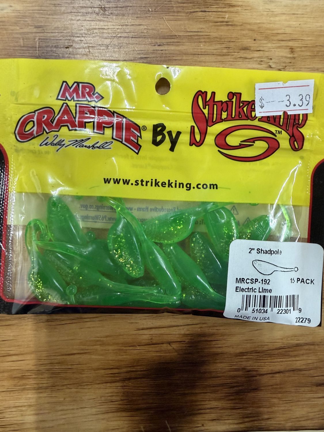 SHADPOLE ELECTRIC LIME