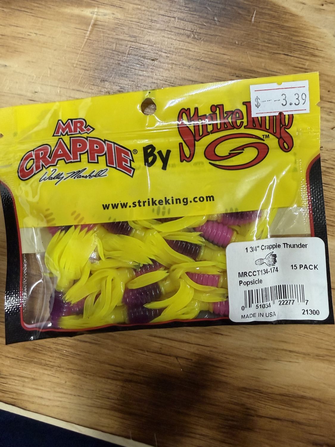 CRAPPIE THUNDER POPSICLE