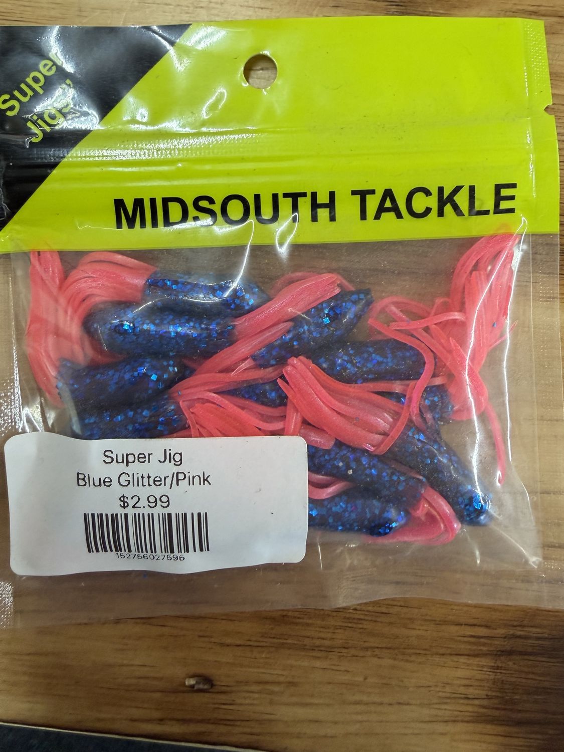 SUPER JIG BLUE GLITTER/PINK