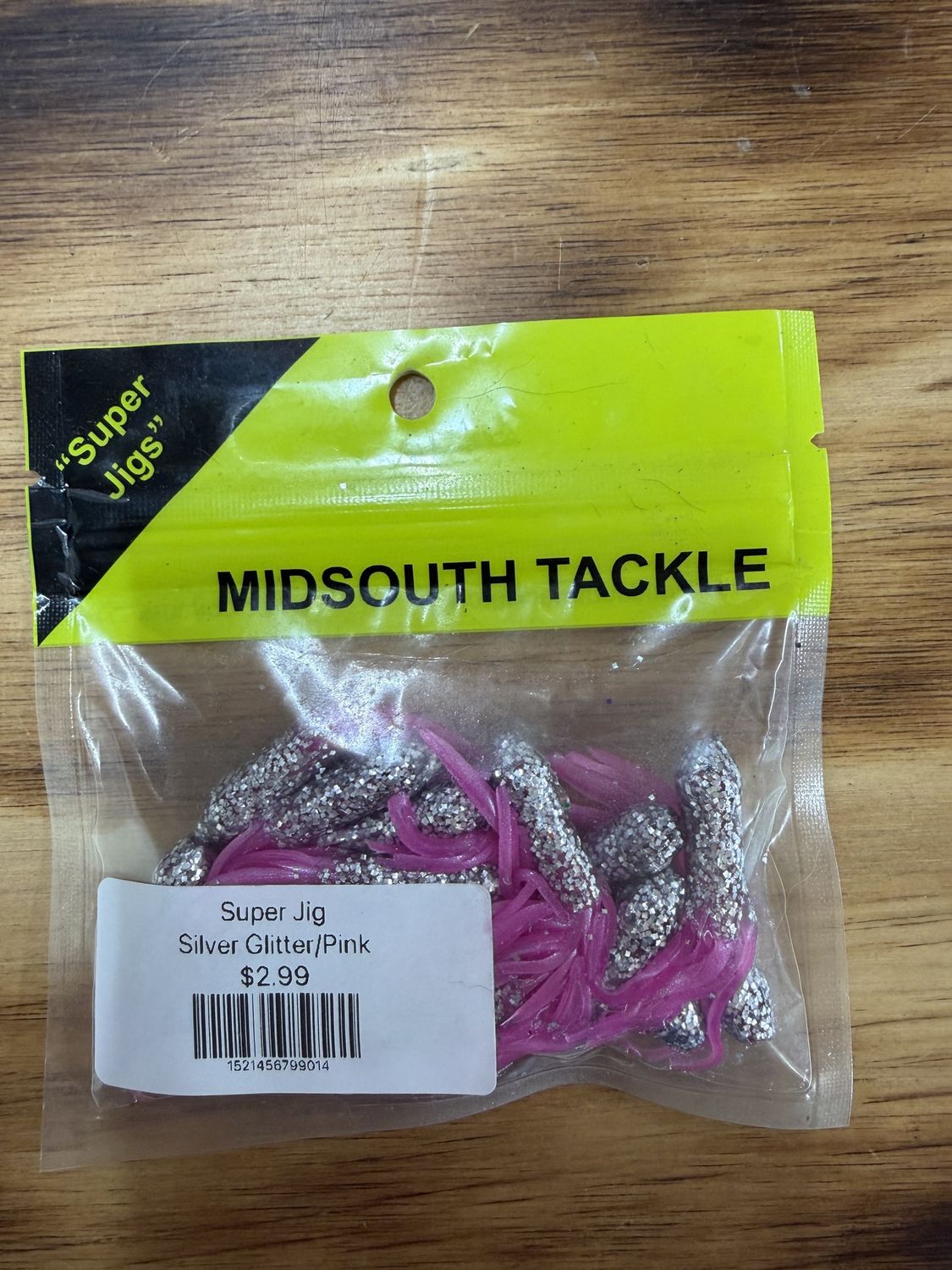 SUPER JIG SILVER GLITTER/PINK