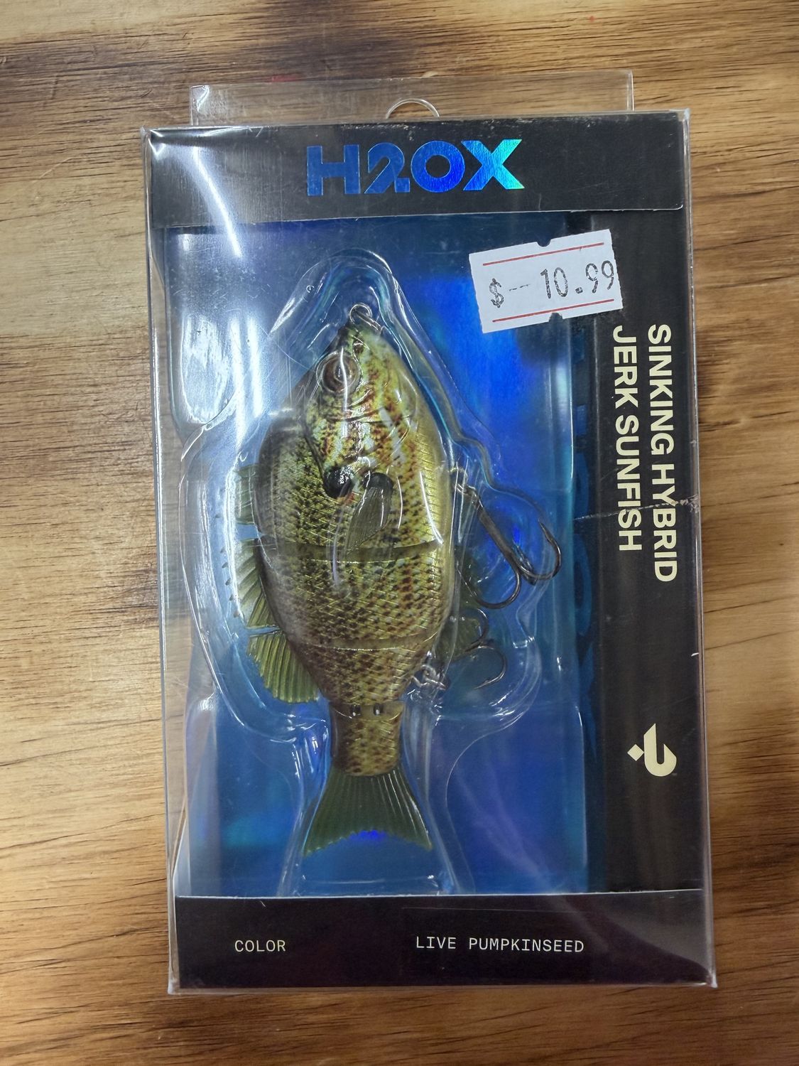 HYBRID SINKING JERK SUNFISH LIVE PUMPKINSEED