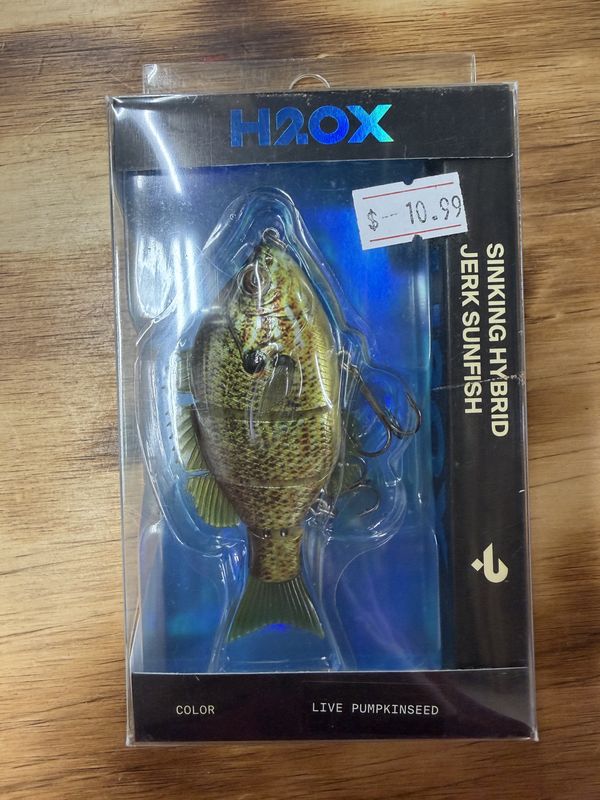 HYBRID SINKING JERK SUNFISH LIVE PUMPKINSEED