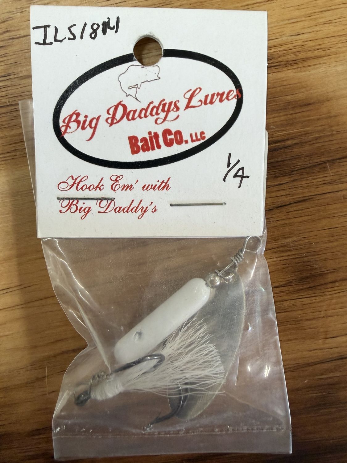 ROOSTER TAIL 1/4 OZ WHITE