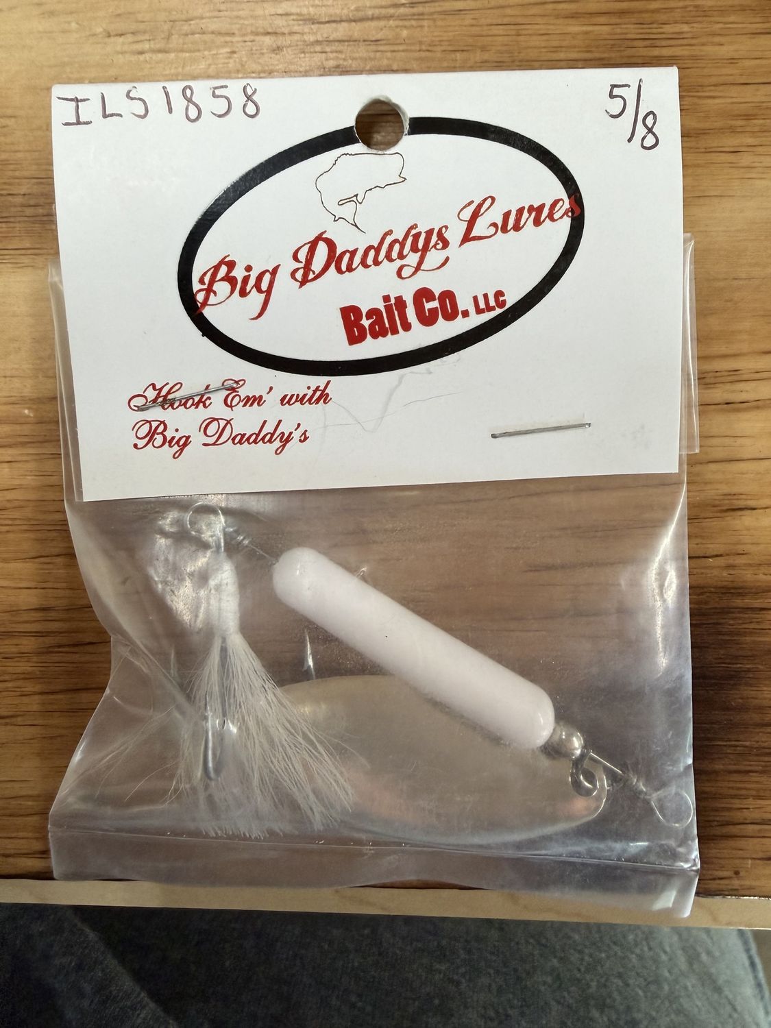 ROOSTER TAIL 5/8 OZ WHITE