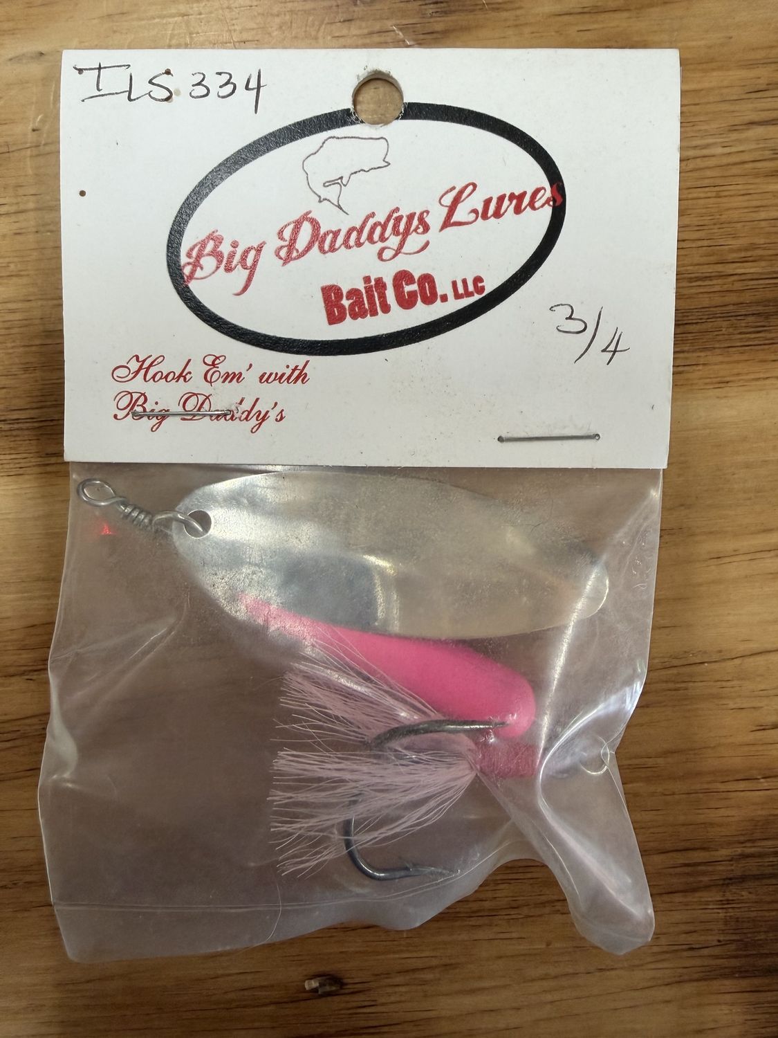 ROOSTER TAIL 3/4 OZ PINK