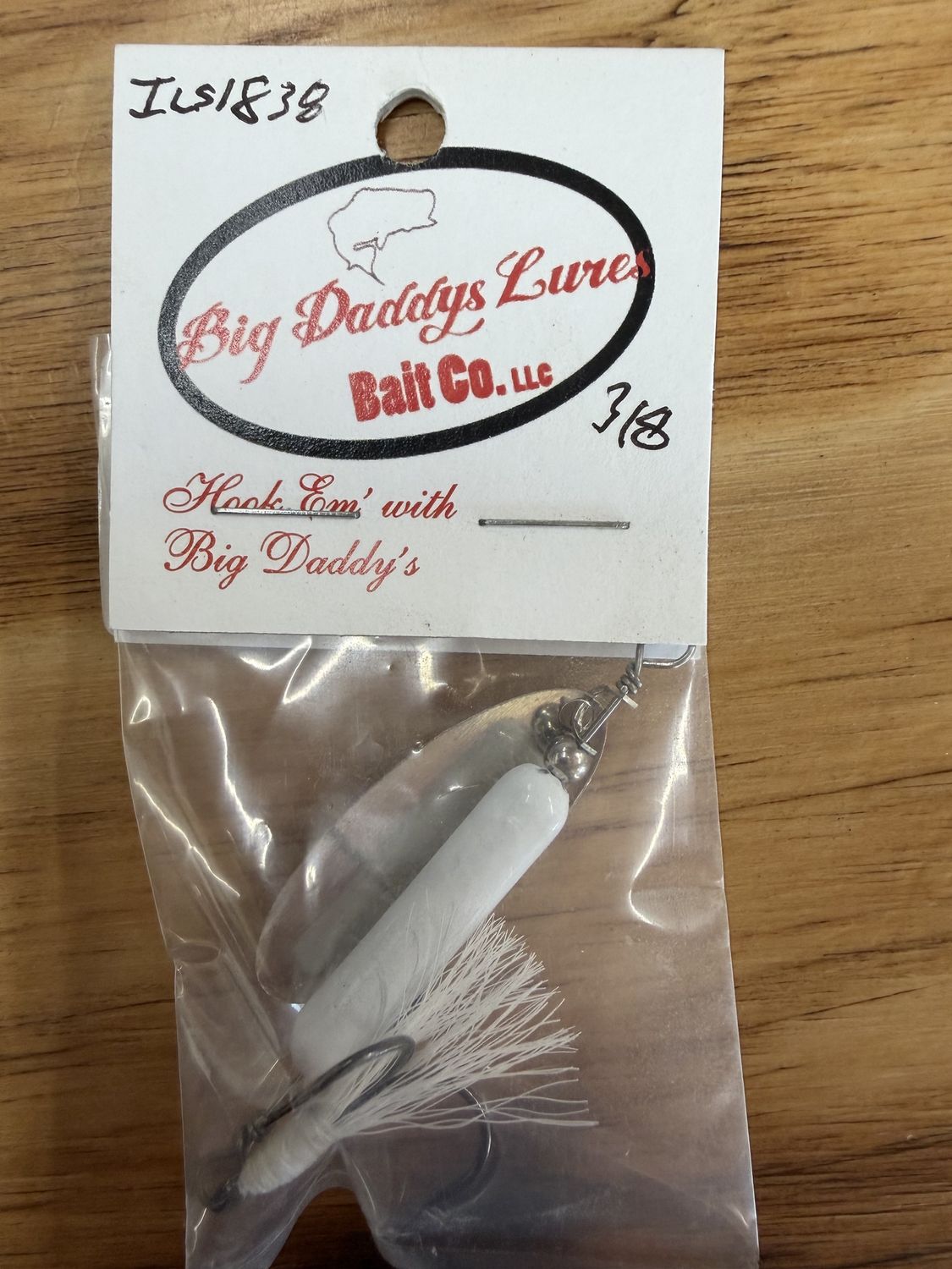 ROOSTER TAIL 3/8 OZ WHITE