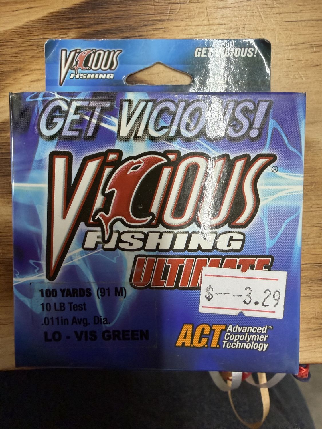 FISHING LINE 10 LB GREEN