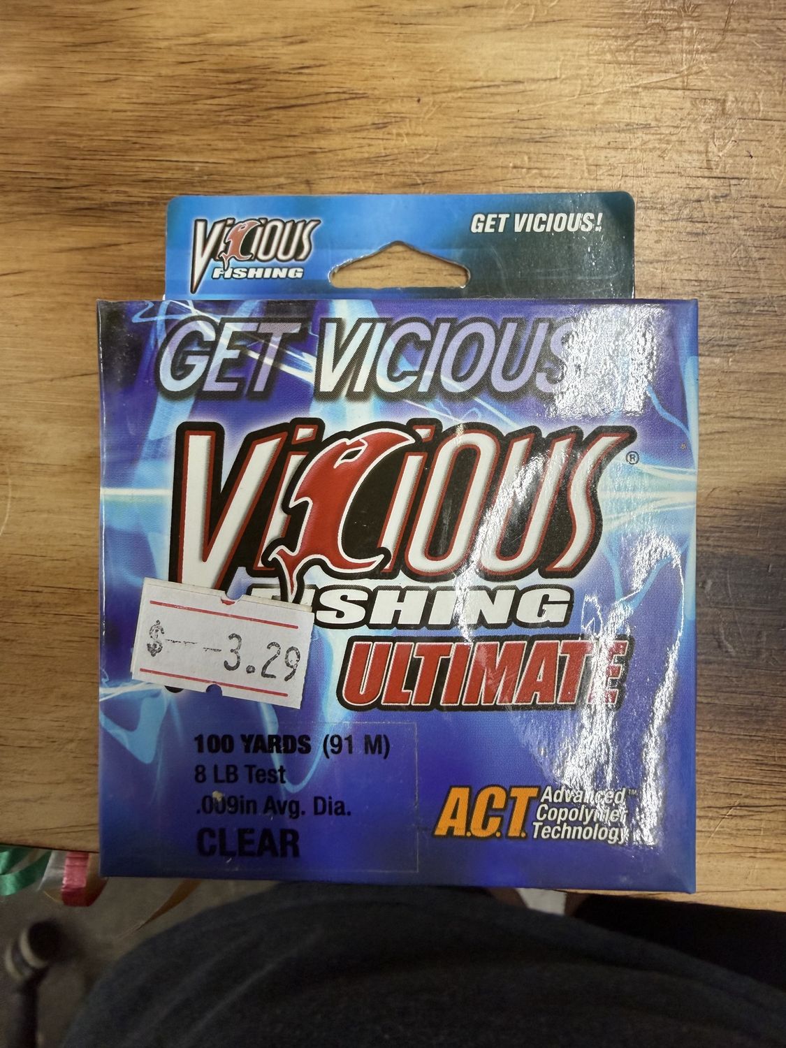 FISHING LINE 8 LB CLEAR