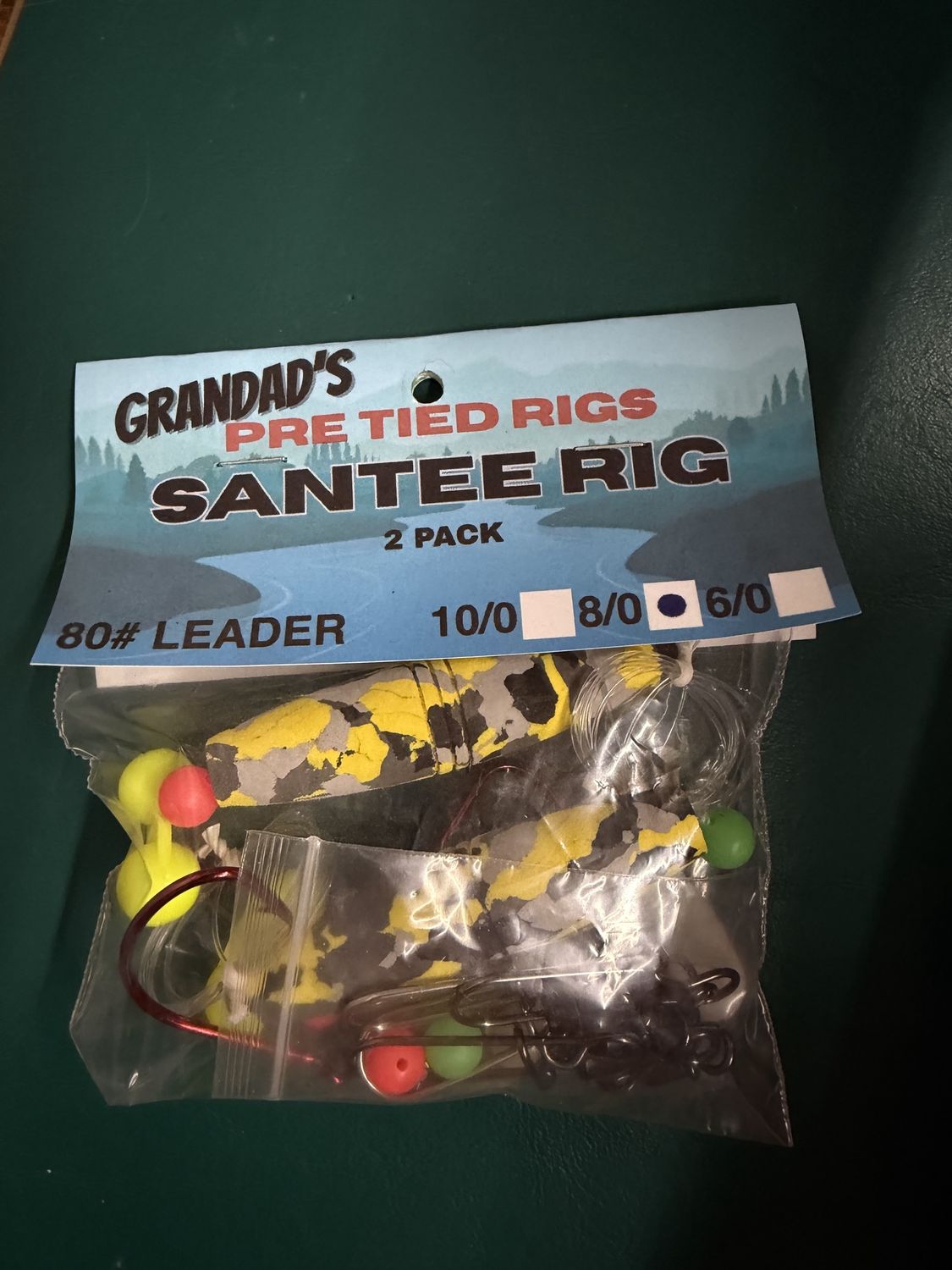 GRANDAD'S PREMIUM SANTEE RIGS 8/0