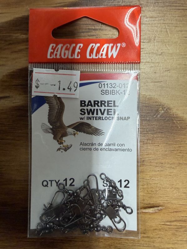 BARREL SWIVEL SZ 12