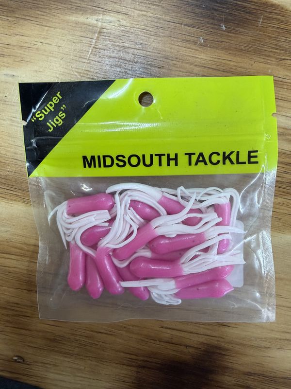 SUPER JIG PINK/WHITE