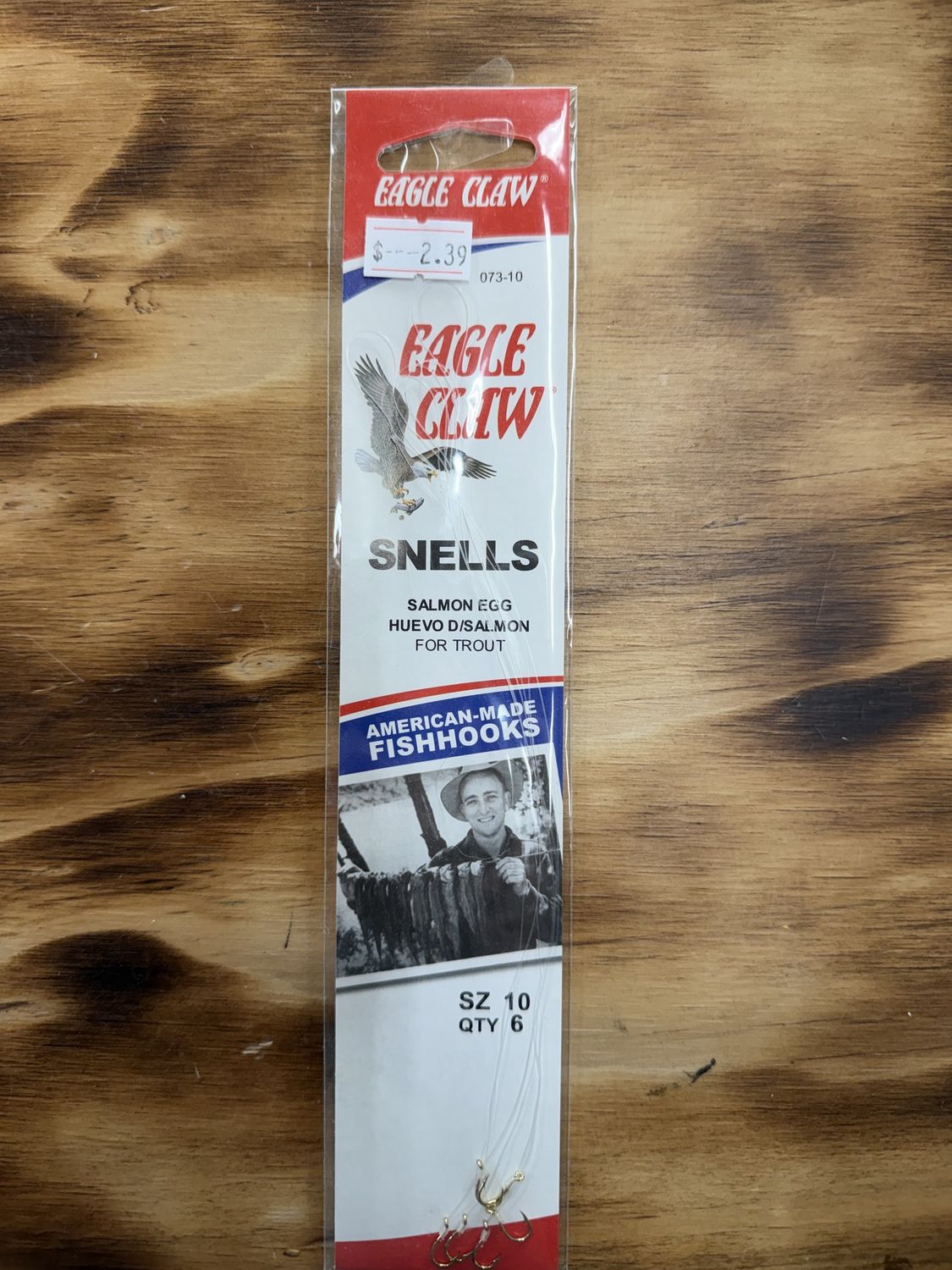 SALMON EGG SNELLS SZ 10