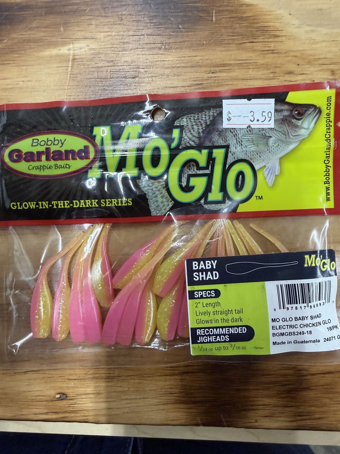 MO GLO BABY SHAD ELECTRIC CHICKEN
