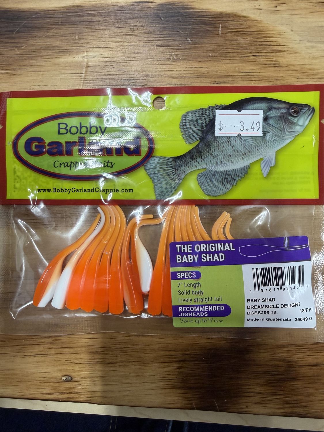 BABY SHAD DREAMSICLE DELIGHT