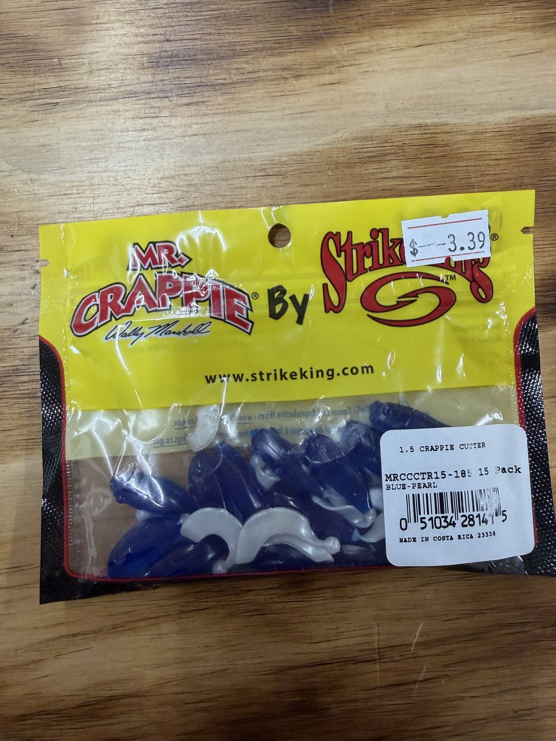 CRAPPIE CUTTER BLUE/PEARL