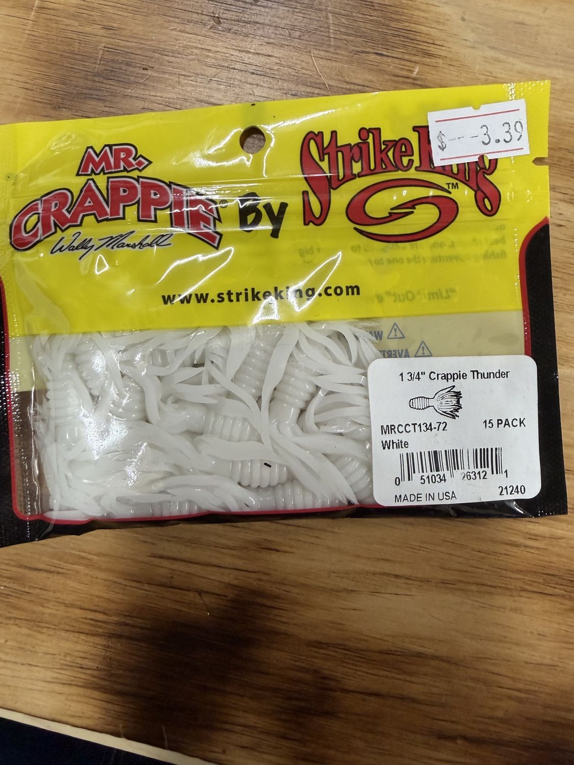 CRAPPIE THUNDER WHITE