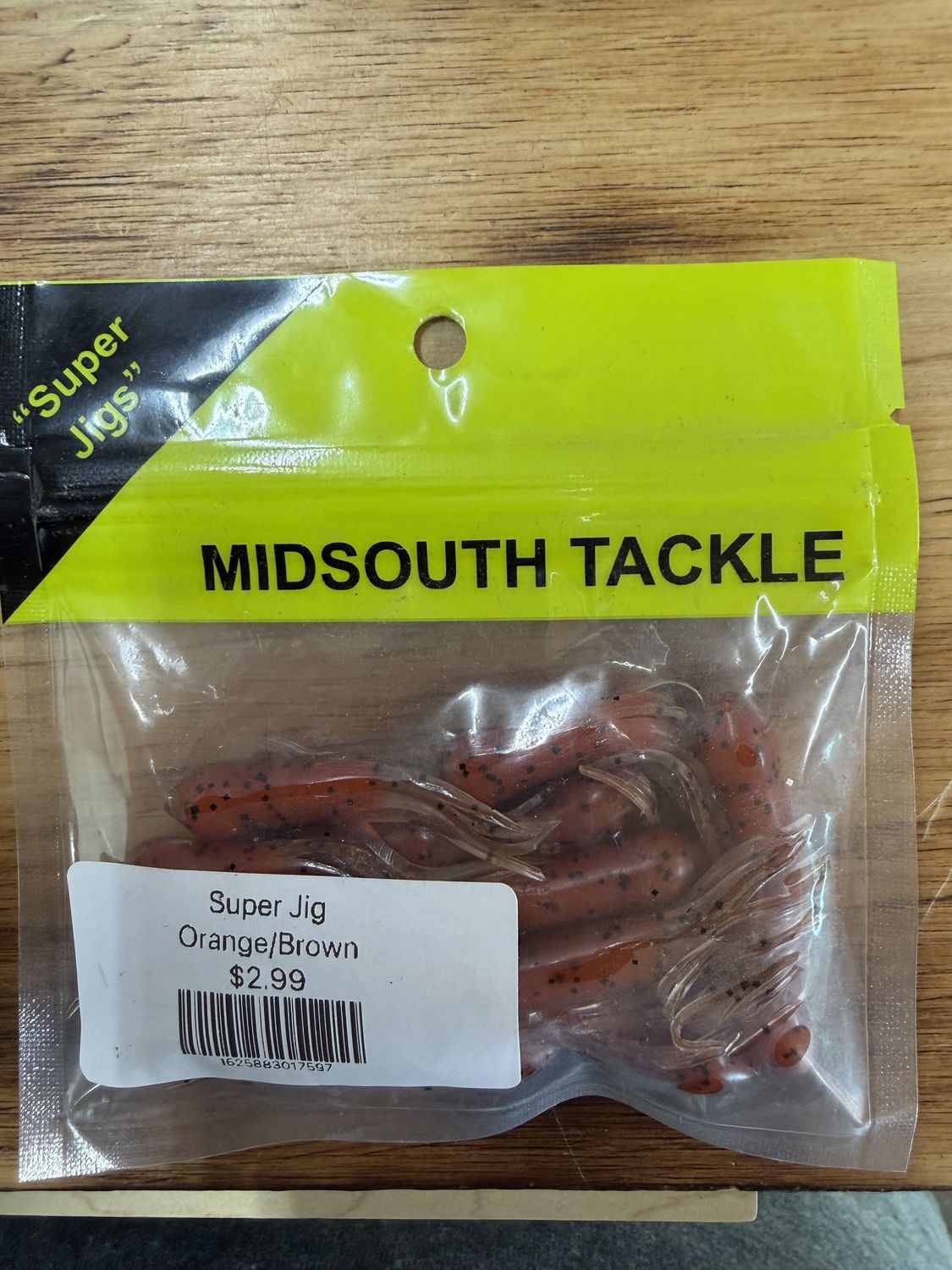 SUPER JIG ORANGE/BROWN