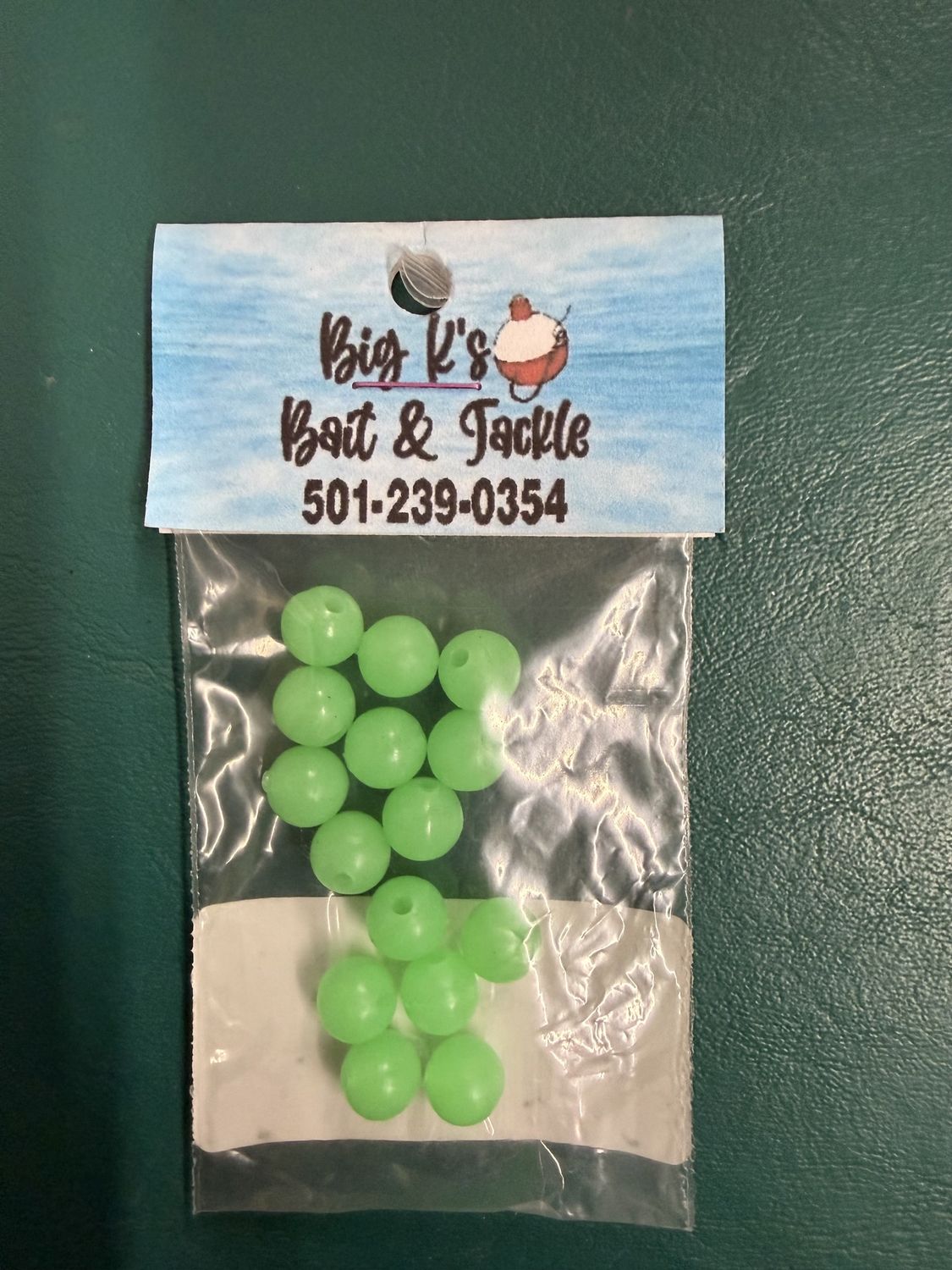 8 MM ROUND SILICONE BEADS GREEN