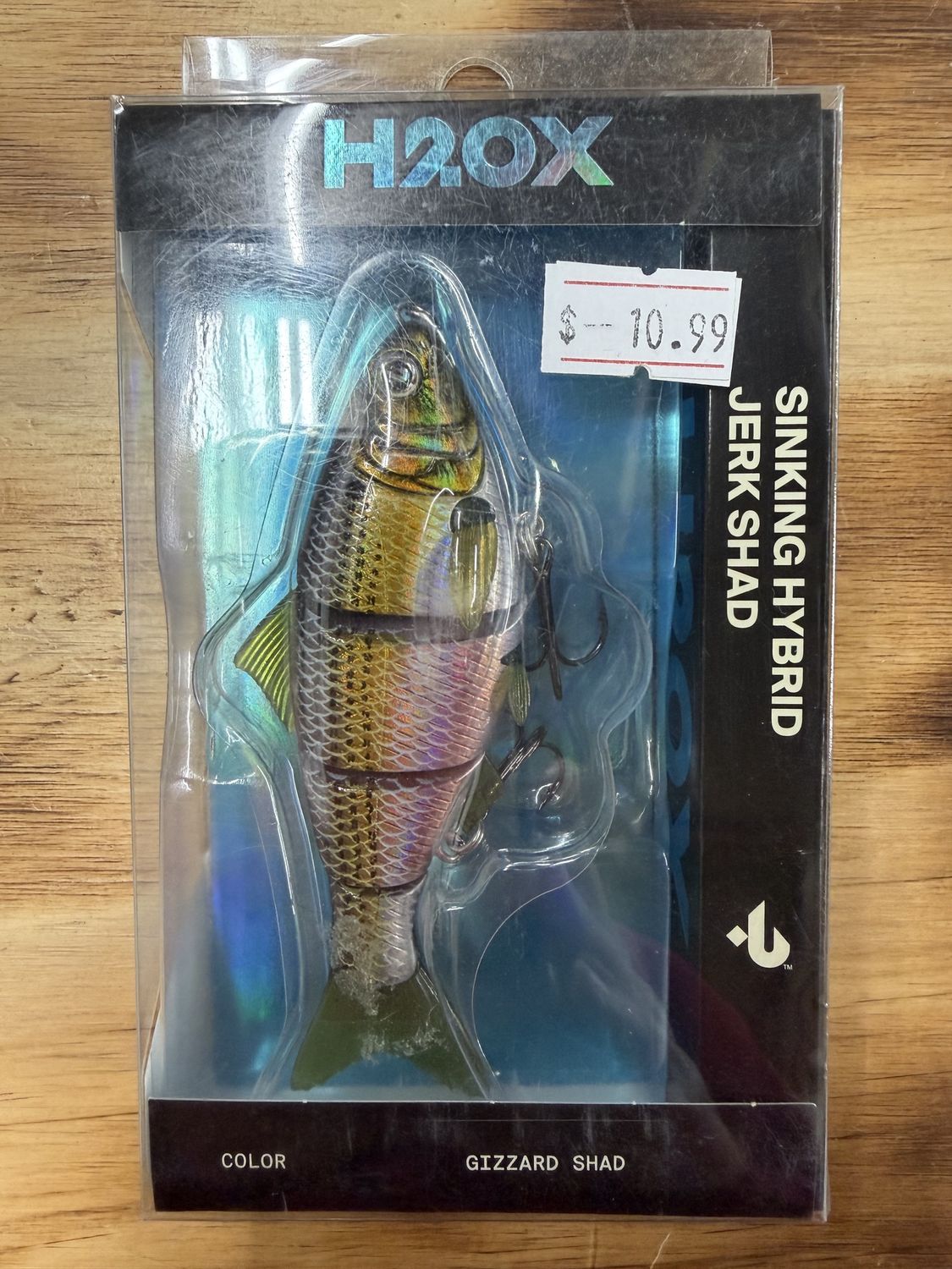 LG SINKING HYBRID JERK SHAD GIZZARD SHAD