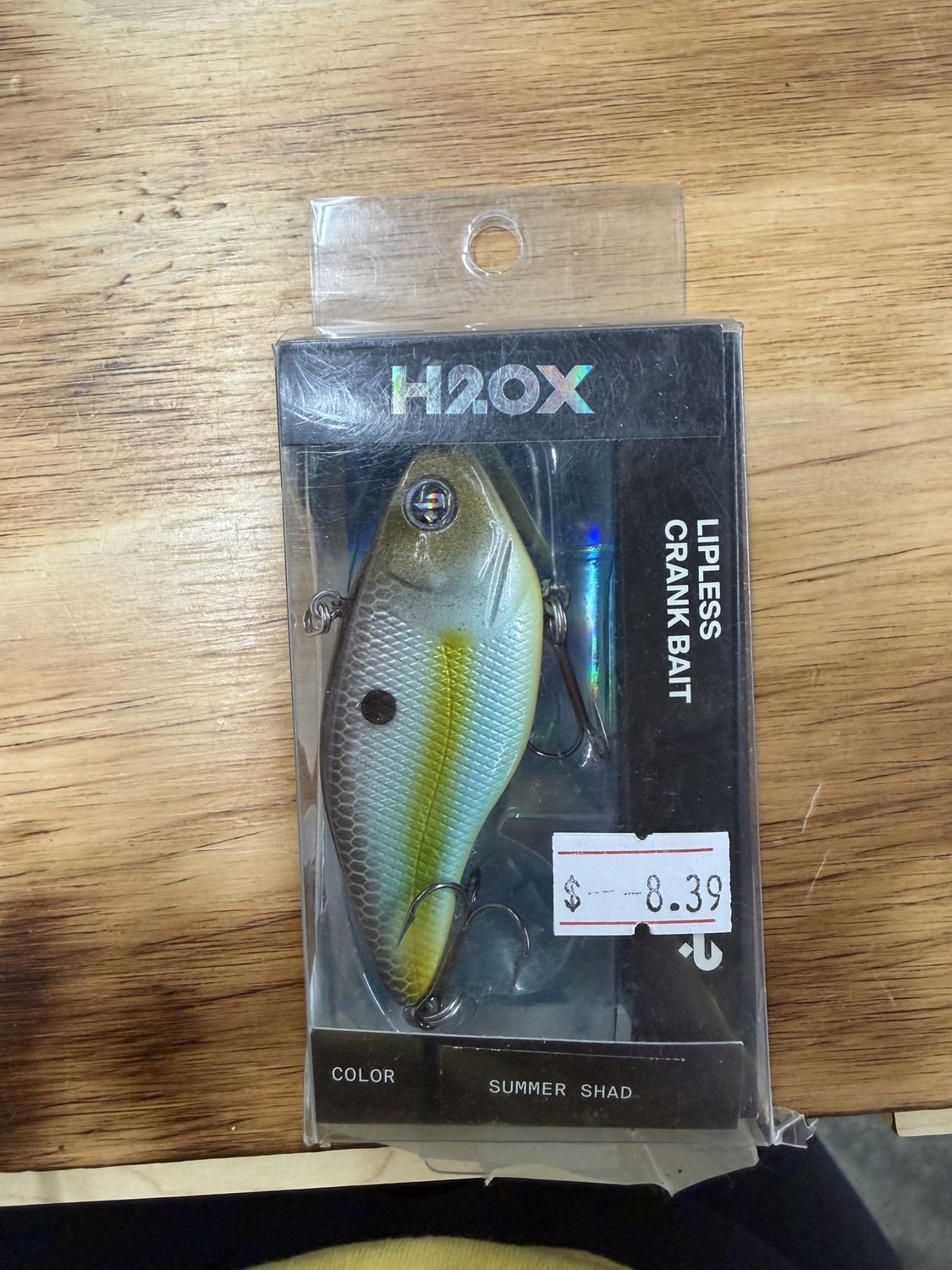 LIPLESS CRANKBAIT SUMMER SHAD