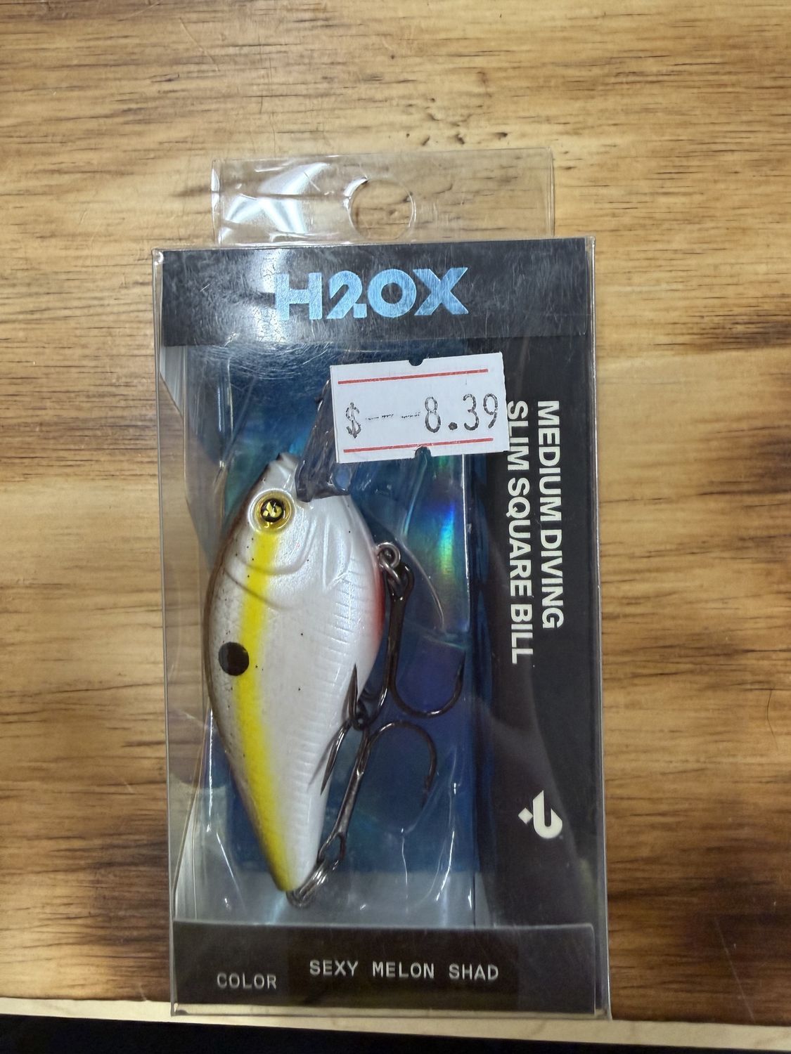 MED DIVING SQUARE BILL SEXY MELON SHAD