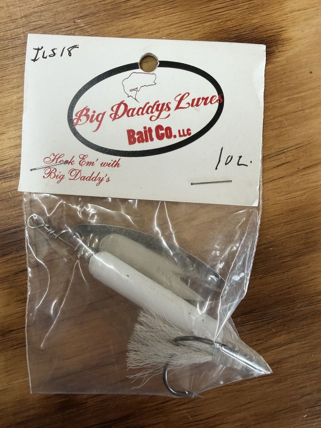 ROOSTER TAIL 1 OZ WHITE