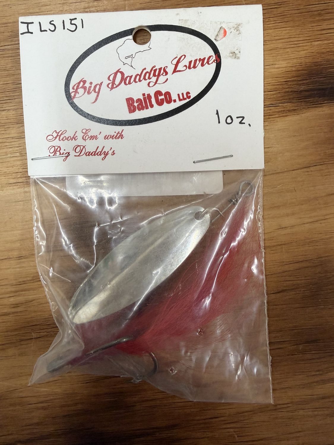 ROOSTER TAIL 1 OZ RED