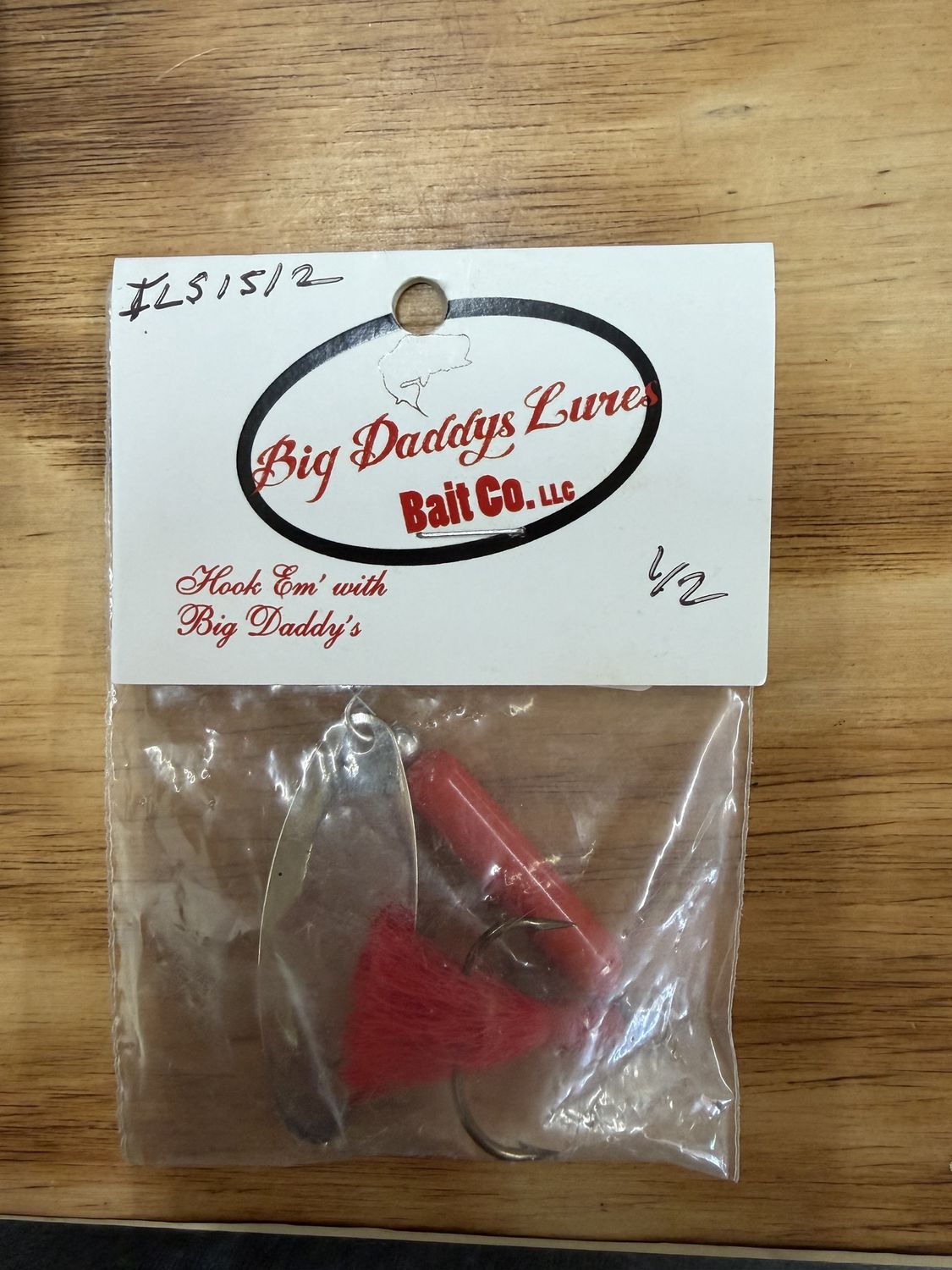 ROOSTER TAIL 1/2 OZ RED