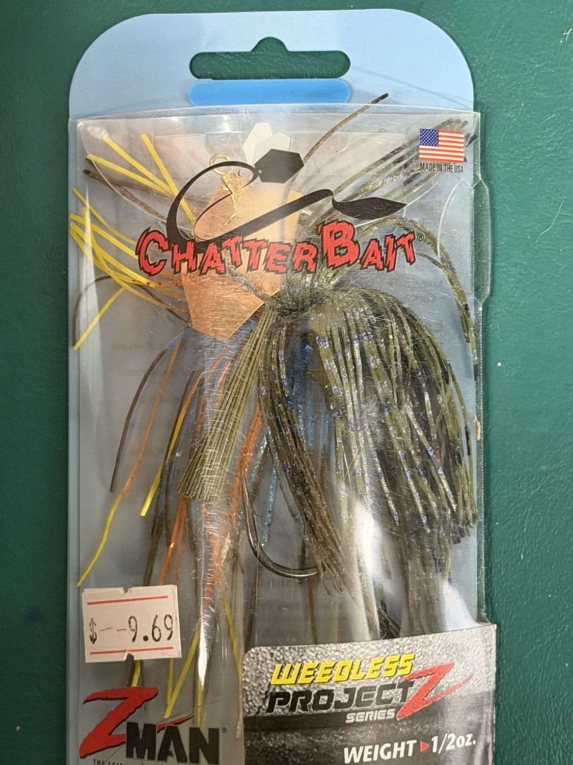 WEEDLESS CHATTERBAIT, Colour: BREAKING BREAM