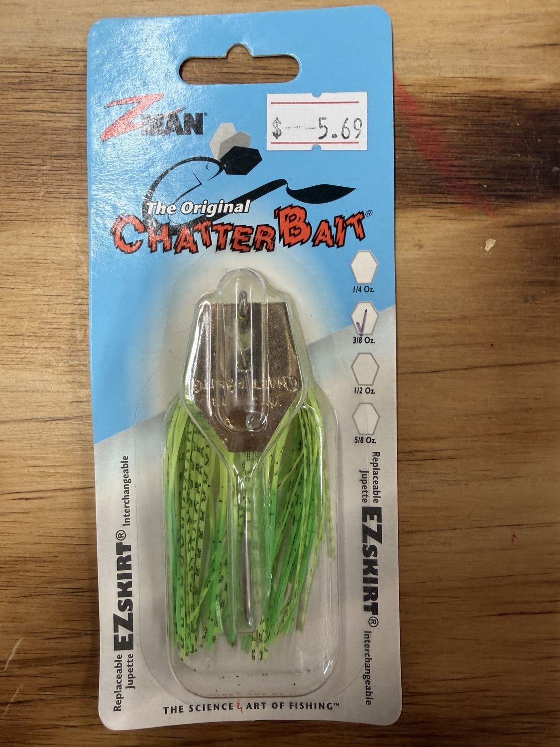 CHATTERBAIT 3/8 OZ, Colour: FROG