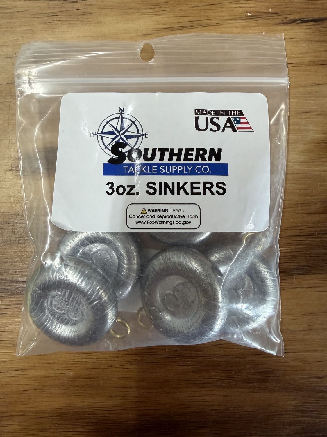 COIN SINKERS, Size: 3 OZ