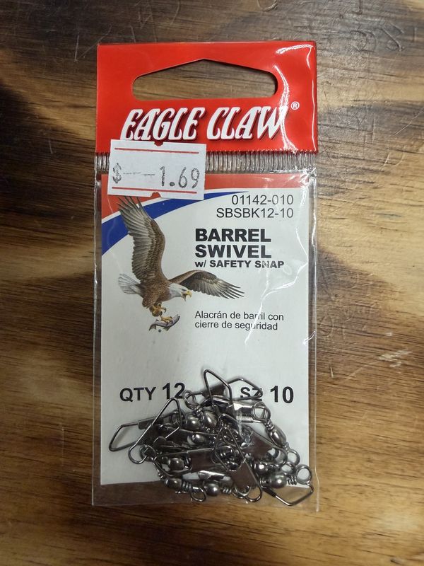 BARREL SWIVEL SZ 10