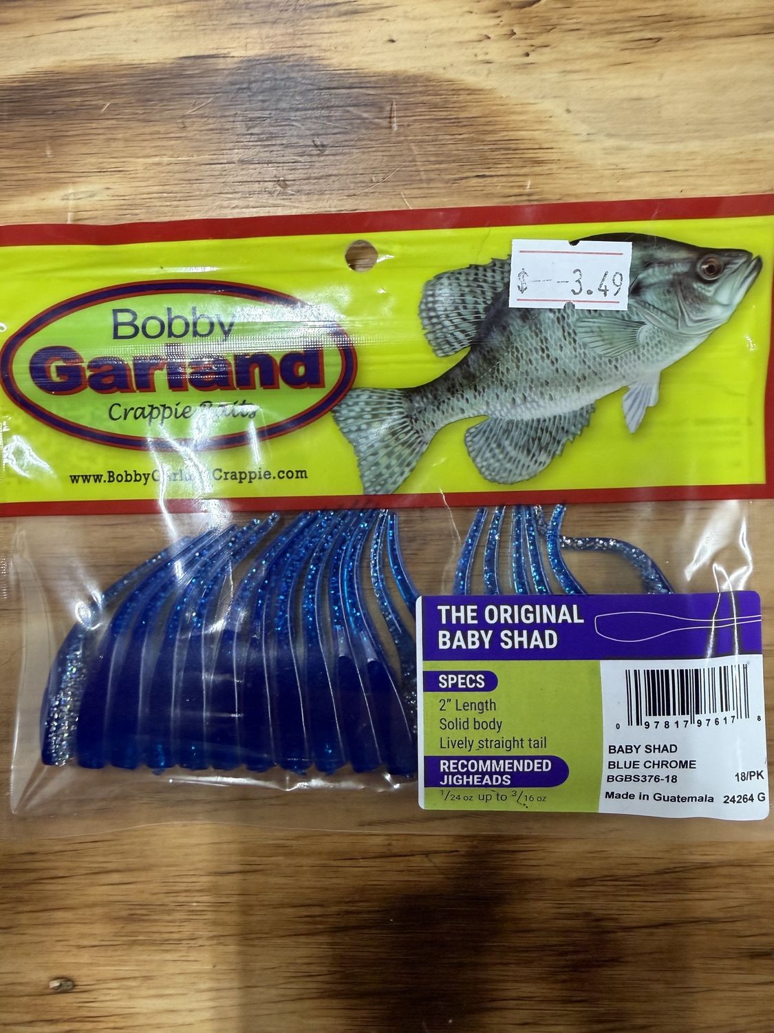 BABY SHAD BLUE CHROME