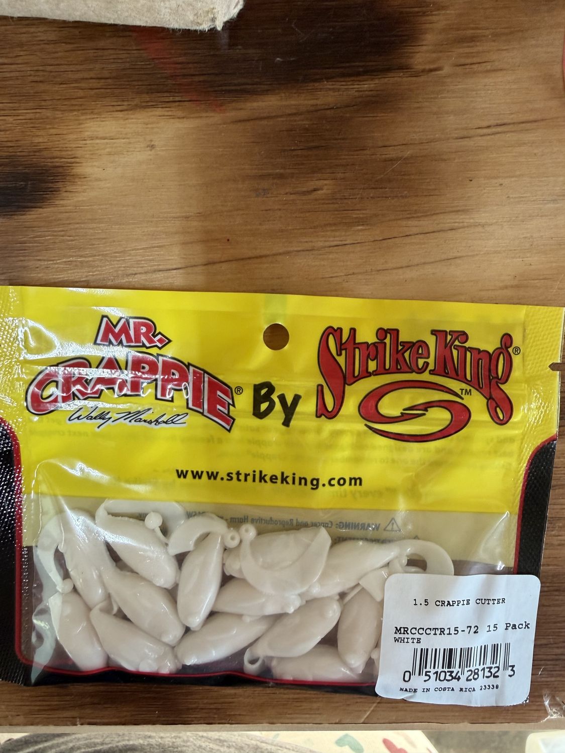 CRAPPIE CUTTER WHITE