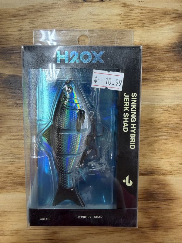 LG SINKING HYBRID JERK SHAD HICKORY SHAD