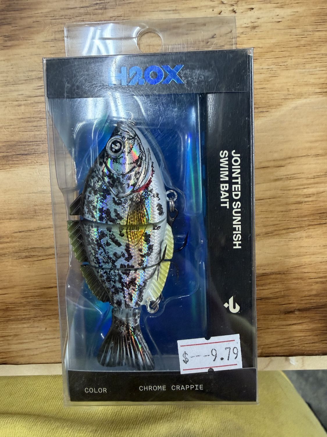 JOINTED SUNFISH SWIM BAIT CHROME CRAPPIE