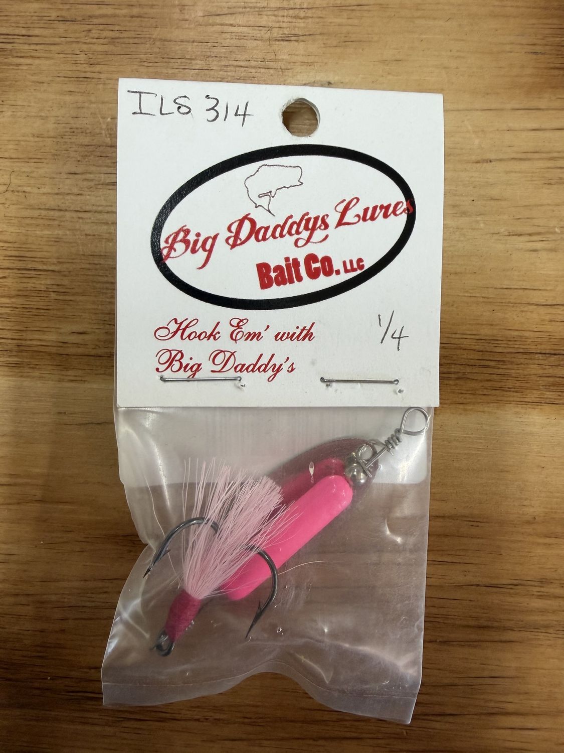 ROOSTER TAIL 1/4 OZ PINK