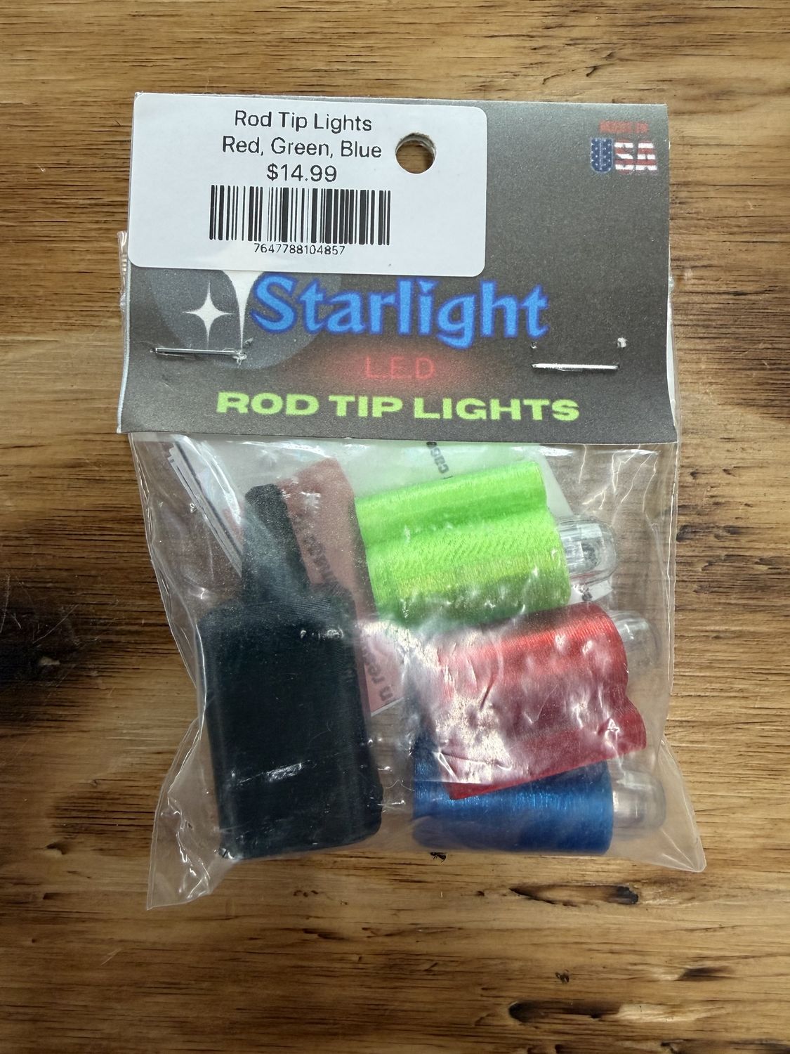 ROD TIP LIGHTS RED GREEN BLUE