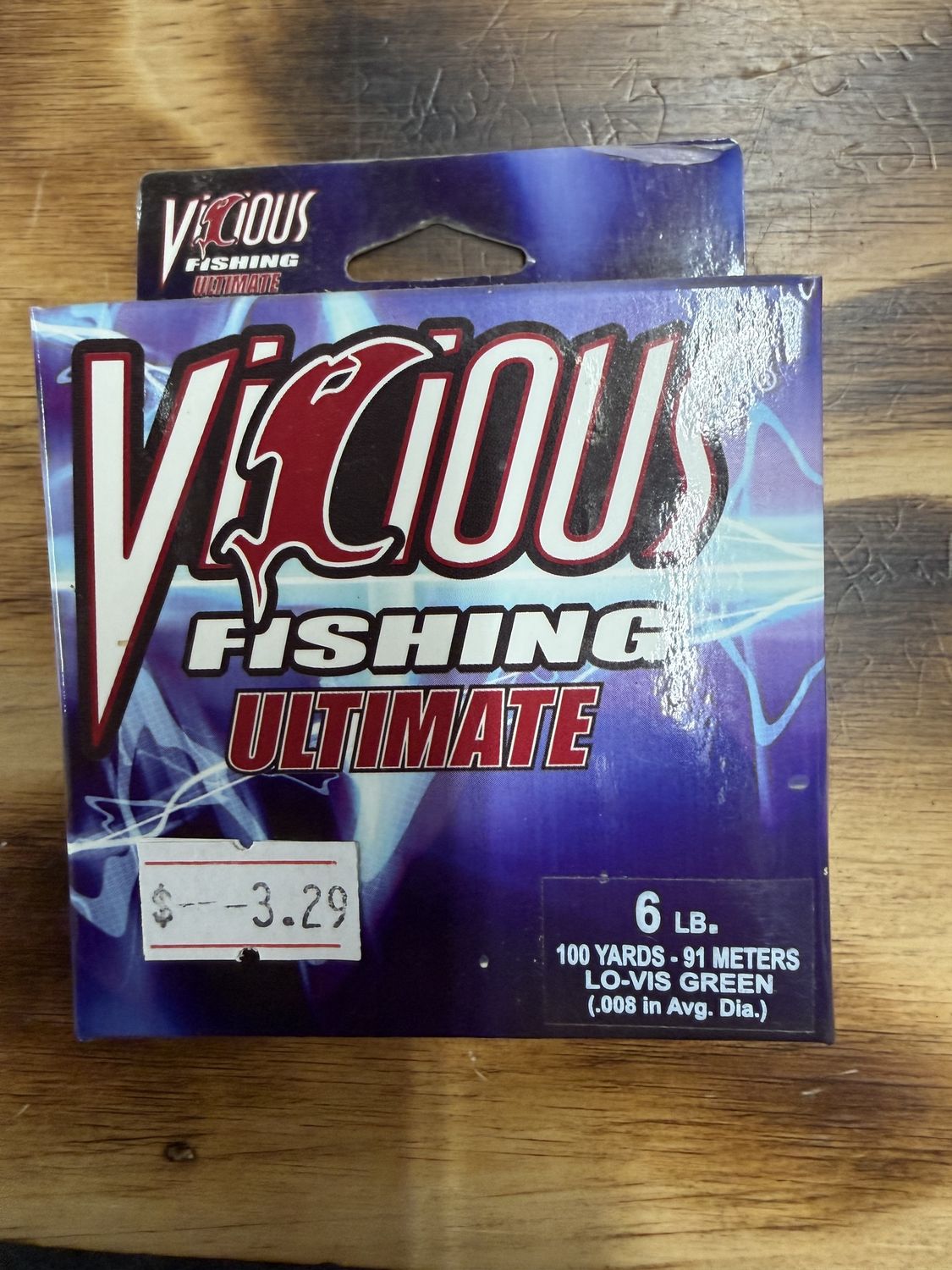 FISHING LINE 6 LB GREEN