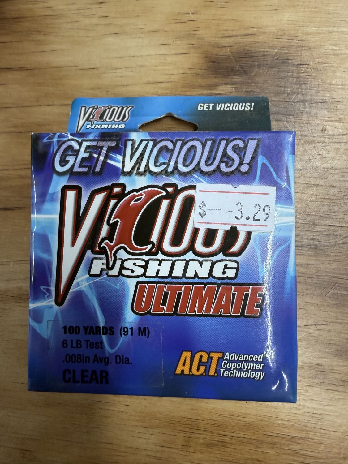 FISHING LINE 6 LB CLEAR