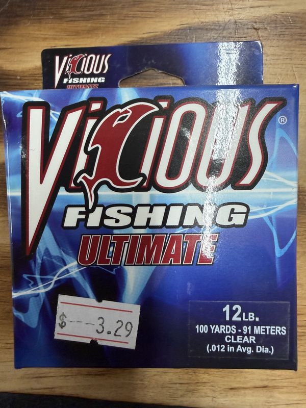 FISHING LINE 12 LB CLEAR